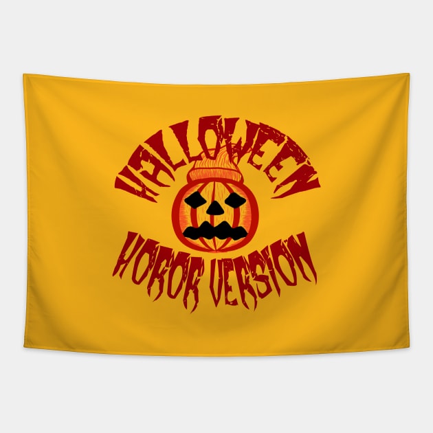 Halloween horor version Tapestry by Sefiyan