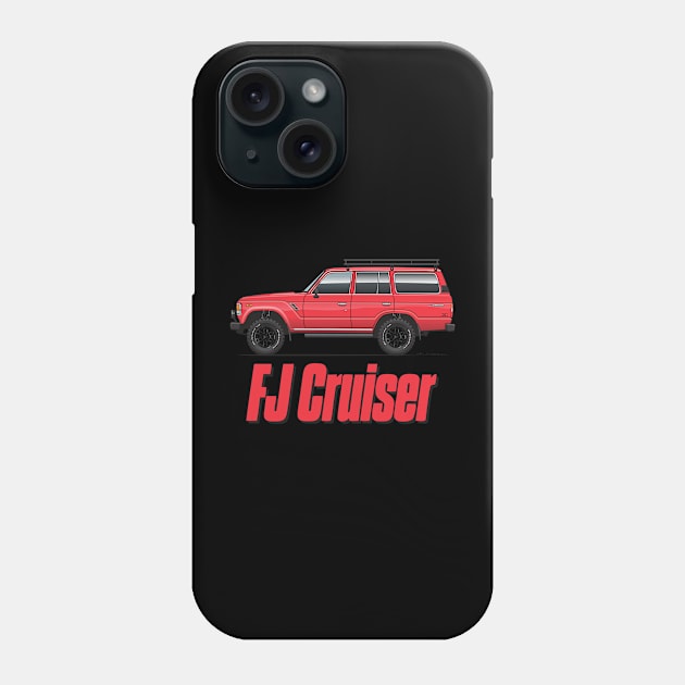 Cruiser-red Phone Case by JRCustoms44