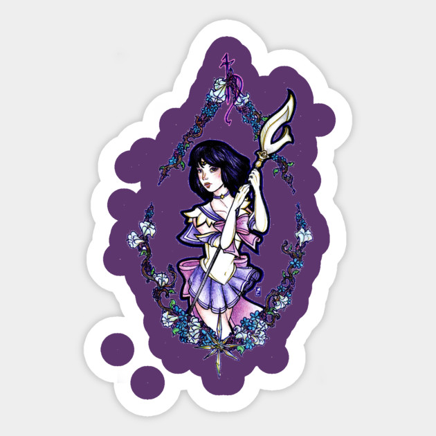 Sailor Saturn Sailor Saturn Sticker Teepublic