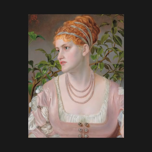 Mary Emma Jones by Frederick Sandys by Classic Art Stall