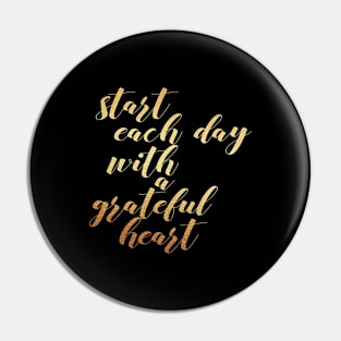 Start each day Pin