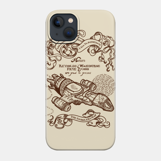 The Smuggler's Map - Firefly - Phone Case