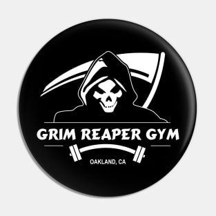 Grim Reaper Gym Oakland Reversed Pin