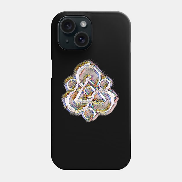 Mosaic Keywork Phone Case by Dr. Rob's Mean Meme Machine