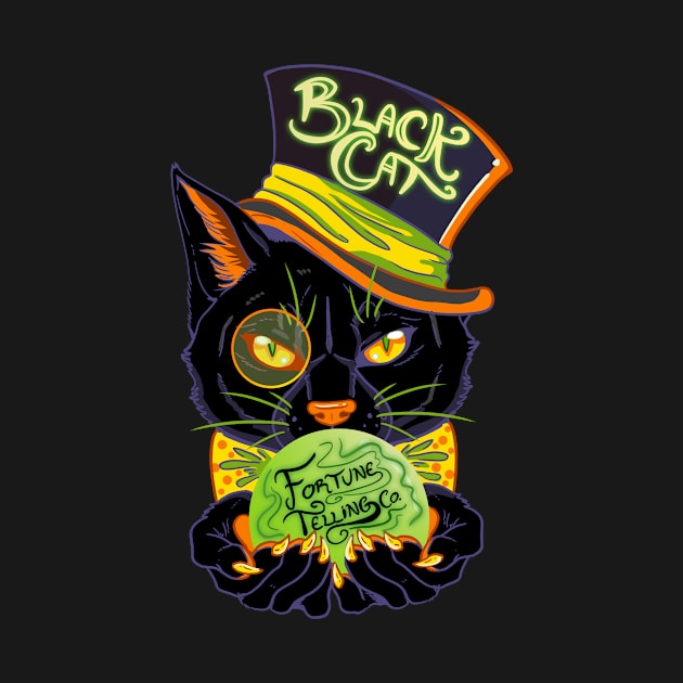 Black Cat Fortune Co. by ZackLoupArt