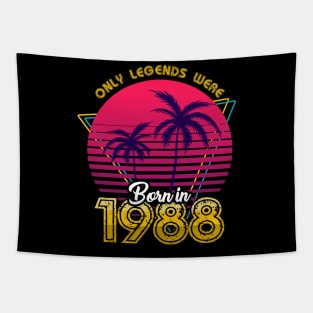 Born in 1988 T-Shirt Tapestry