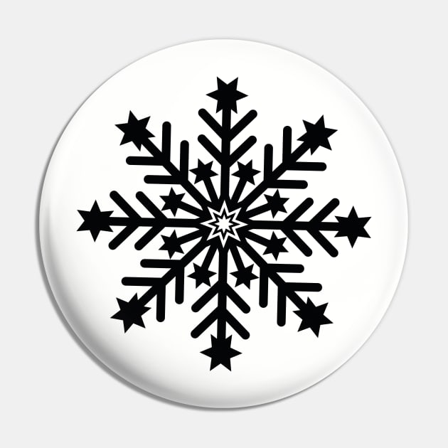 Snowflake #1 Pin by Nara Kim