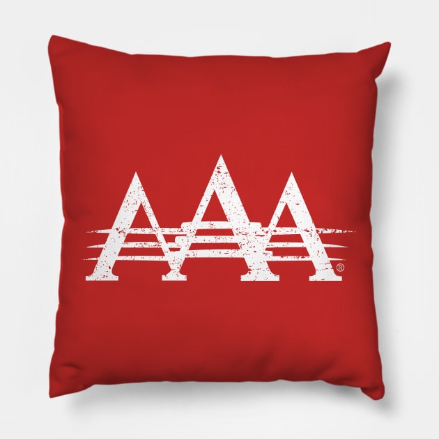 AAA - Lucha libre grunge design Pillow by verde