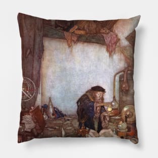 The Alchemist by Edmund Dulac Pillow