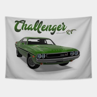 Challenger RT green front Tapestry