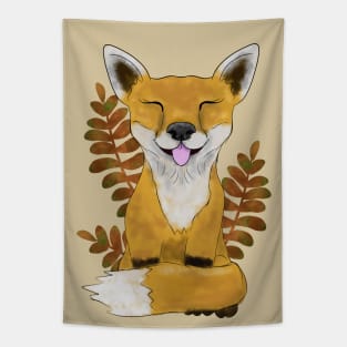 Funny fox Tapestry