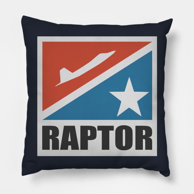 F-22 Raptor Pillow by TCP