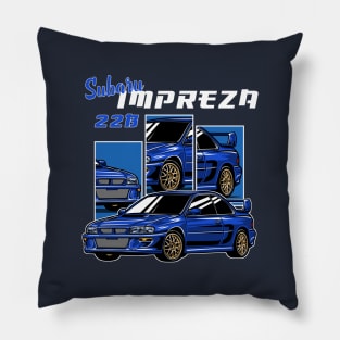 Subaru Impreza Classic Pillow