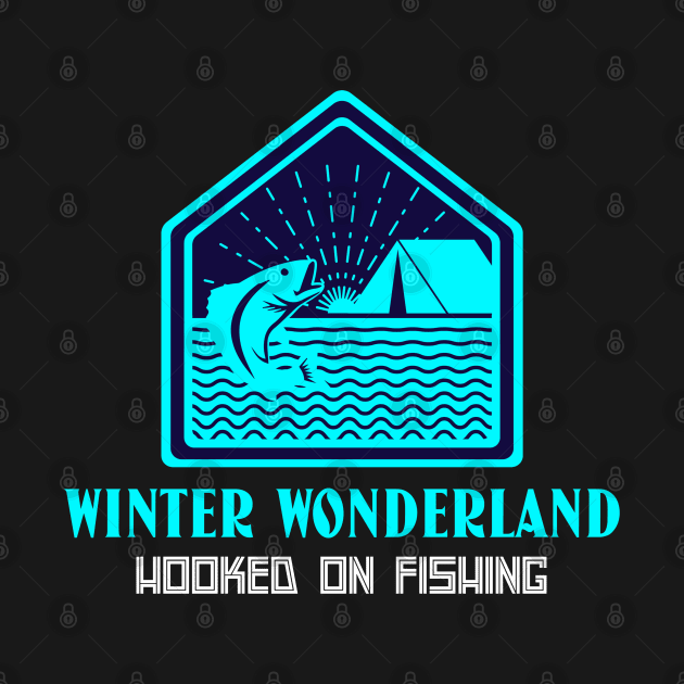 Winter Wonderland, Hooked on Fishing Winter Fishing by OscarVanHendrix