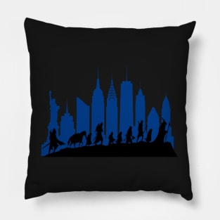 Fellowship - New York City Skyline Pillow