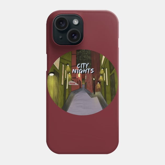 City Nights Phone Case by Milasneeze