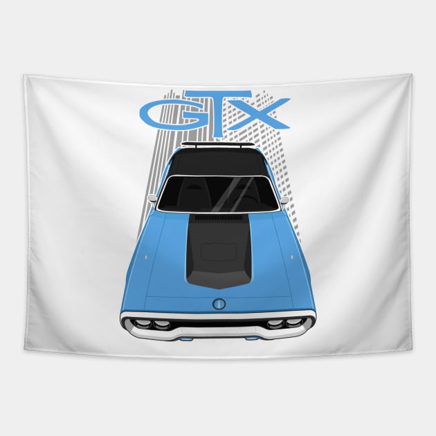 Plymouth Road Runner GTX 1971 - 1972 - glacial blue Tapestry by V8social