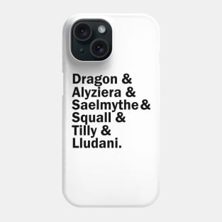 The Fellfire Five (& their DM) Phone Case