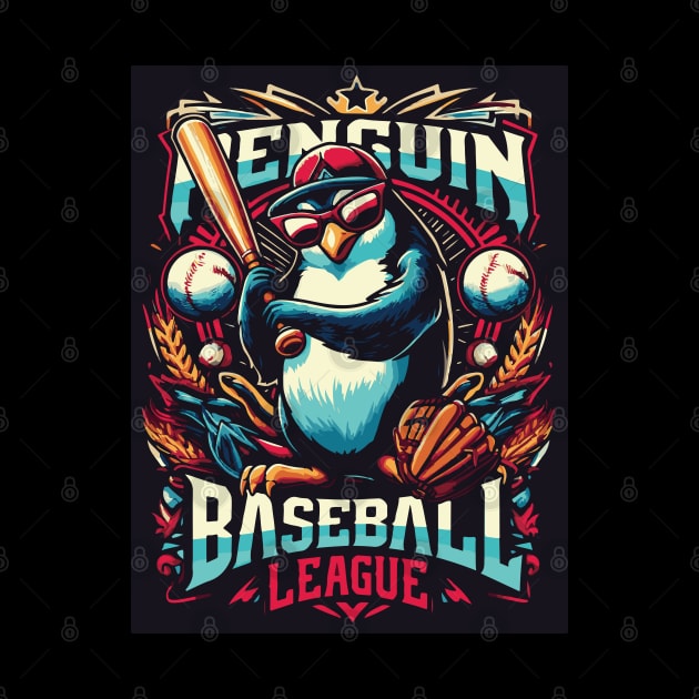 Penguin Baseball Tribute - Penguin Baseball League by TributeDesigns