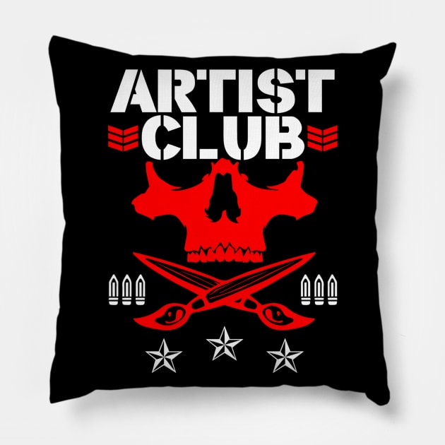 Artist Club Logo Pillow by Artist Club