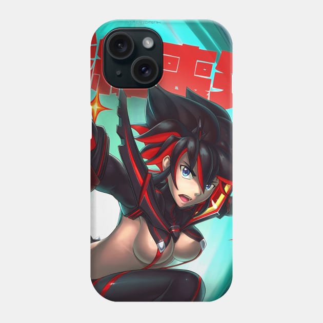 Ryuko Phone Case by hybridmink