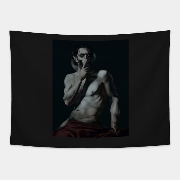 Papa Emeritus III Tapestry by notstefaniiia