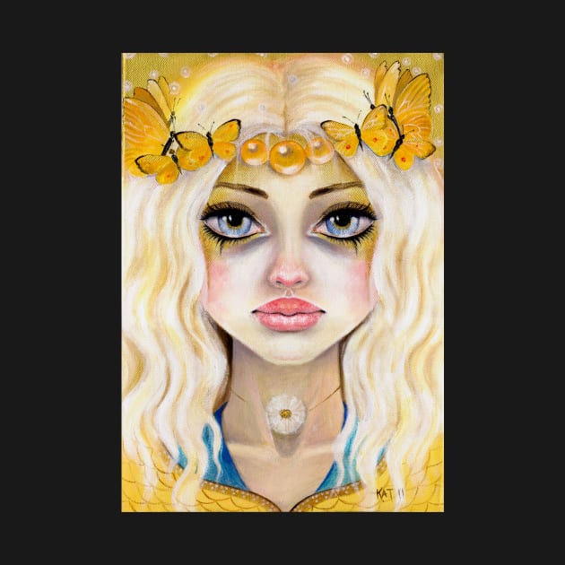 Yasi the yellow Queen by KimTurner