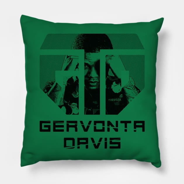 Gervonta Davis The Tank Pillow by Fashion Sitejob