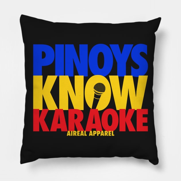 Pinoys Know Karaoke Pillow by airealapparel