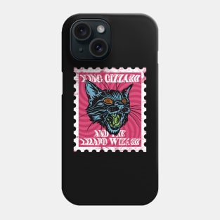 King Gizzard Lizard Wizard Psychedelic Cat Phone Case