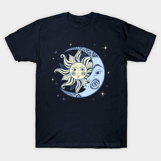 Sun and Moon - Sun And Moon - T-Shirt | TeePublic
