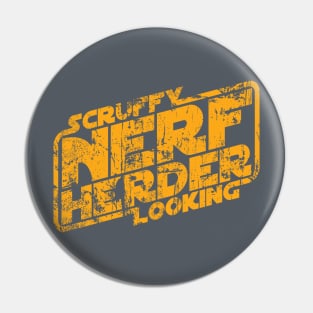 Scruffy Looking N*rf Herder Pin