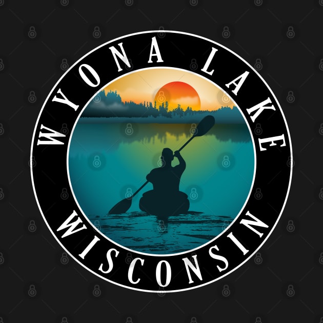 Wyona Lake Wisconsin Kayaking by BirdsEyeWorks