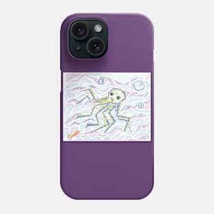 One mighty little fish Phone Case