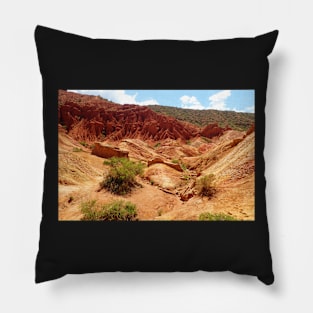 Fairytale Canyon, Kyrgyzstan Pillow