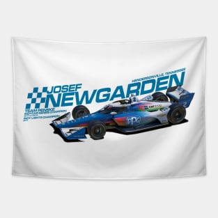 Josef Newgarden 2022 alt (blue) Tapestry