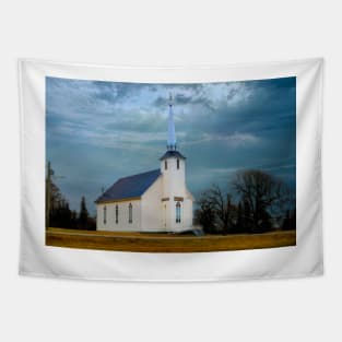 Rural Church DeSable, P.E.I. Canada Tapestry