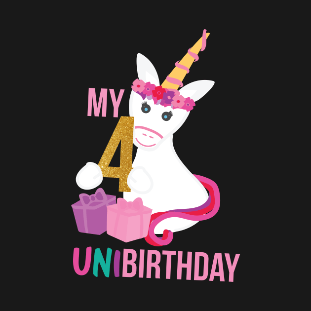 My 4th UNIBIRTHDAY - Unicorn Birthday party by sigdesign