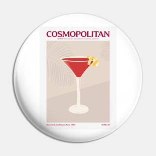 Cosmopolitan Cocktail Pin