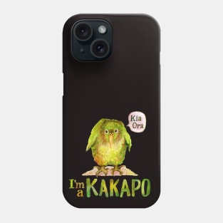 I'm a KAKAPO (caca-poo) Phone Case