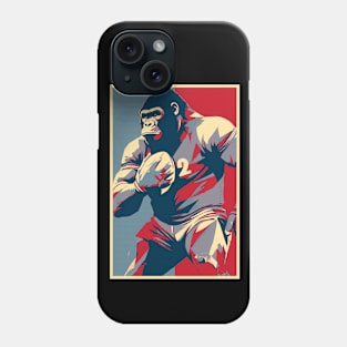 Rugby Gorilla WPAP Hope Phone Case