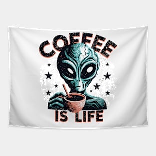 Coffee Is Life Tapestry