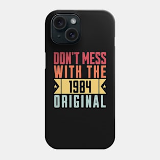 Retro 1984 Year - Birthday Gift Phone Case