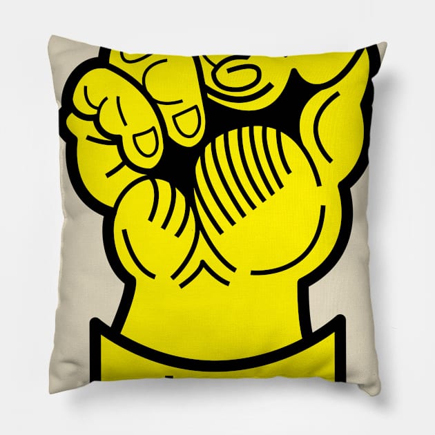 Chozen Karate Pillow by valdezign