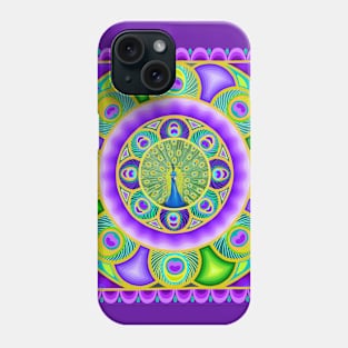 Peacock Mandala Phone Case