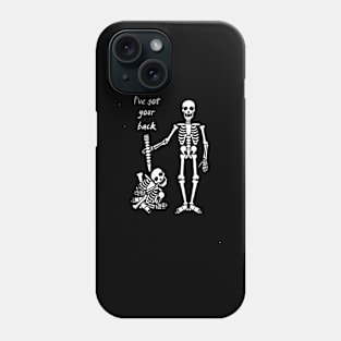 I've Got Your Back Friendship Skeleton Phone Case