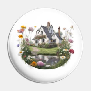 Farm house Cottage Pin