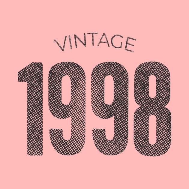 Vintage 1998 24 years old birthday by hoopoe