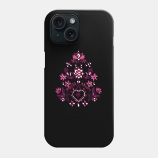 Another design based upon Scandinavian folk art Phone Case