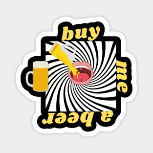 Buy me a beer Magnet